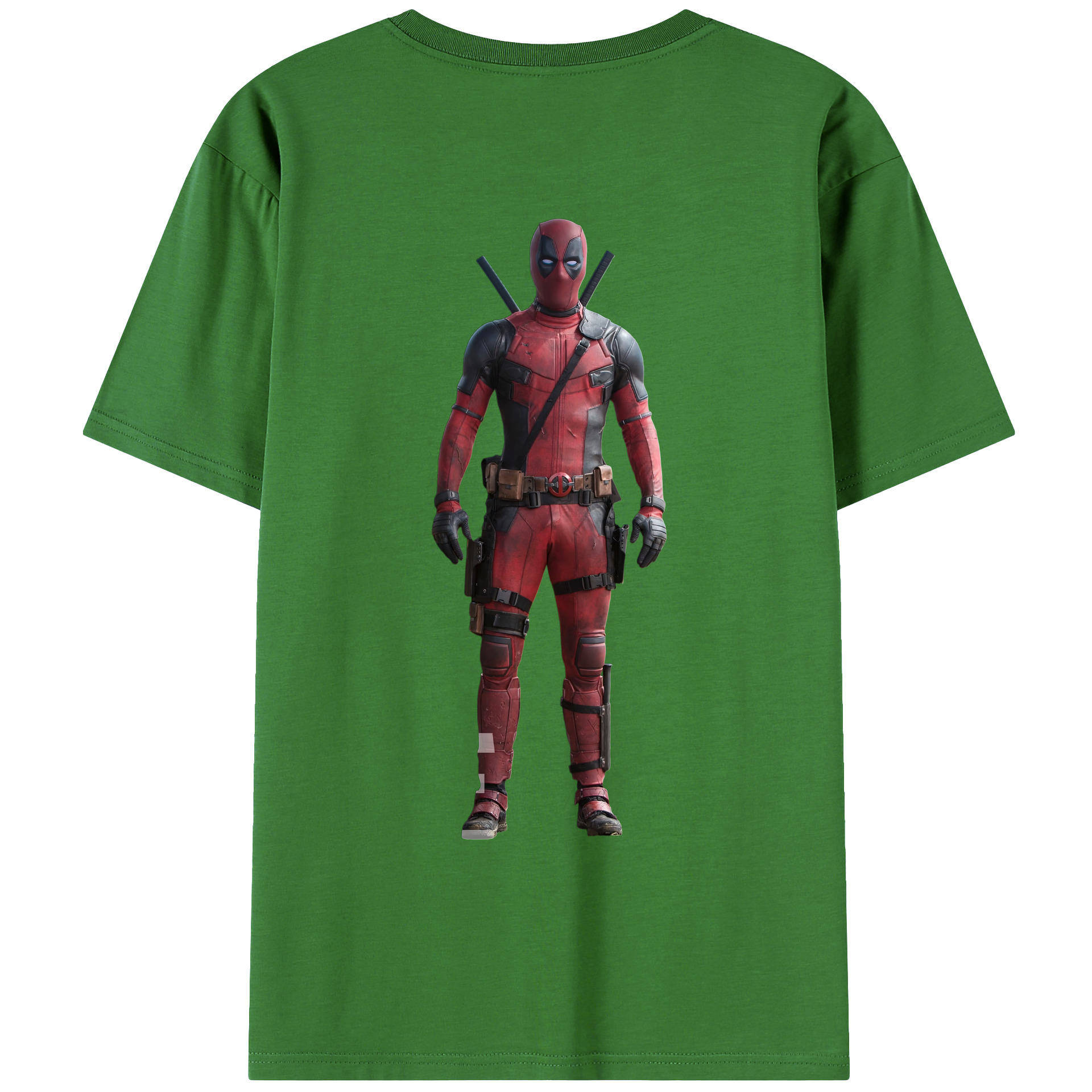 （画像用） Deadpool デッドプール レディース半袖Tシャツ(バックプリント)